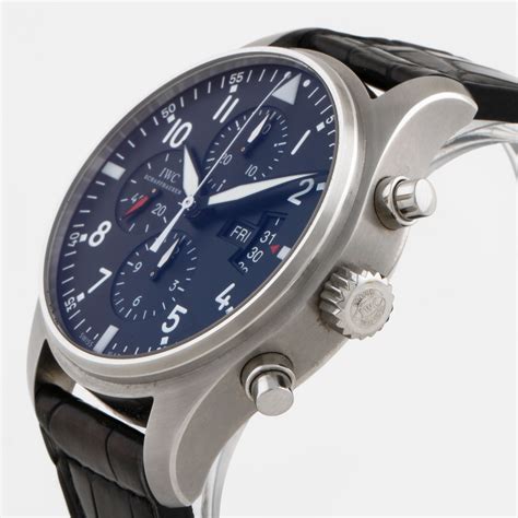 iwc schaffhausen fliegeruhr chronograph